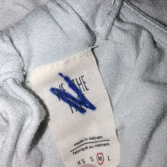 We the Free size medium light blue sexy boho top - Picture 6 of 8